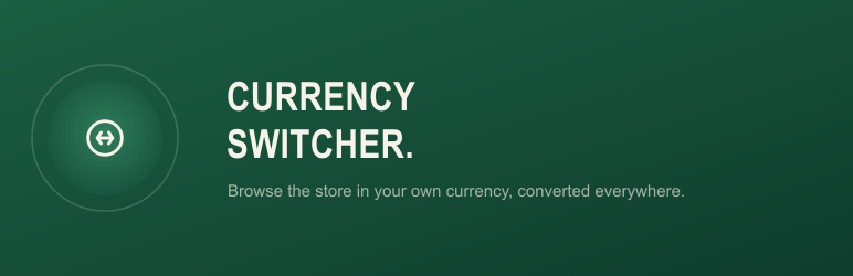 HDWebmobile Currency Switcher banner