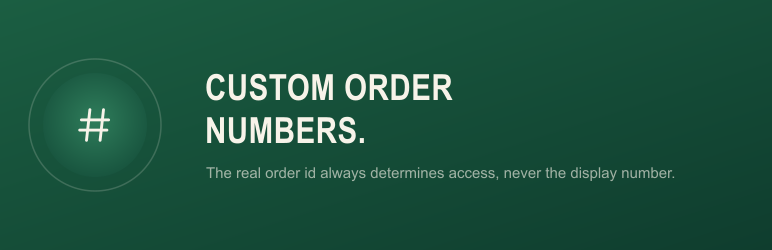 HDWebmobile Custom Order Numbers banner